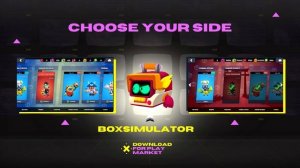 Choose your side in BoxSimulator