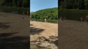 Отдых на реке Инзер возле Абзаново. Башкирия. Июль 2020