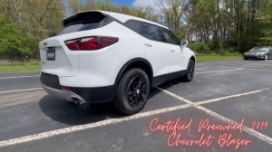 Certified Preowned! 2019 Chevrolet Blazer