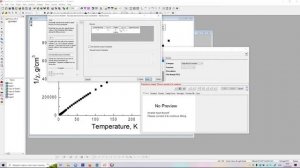 Аппроксимация данных уравнение закона Кюри-Вейса в Origin