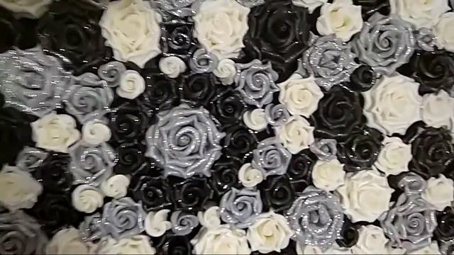 Розы панно изолон ручная работа смотреть онлайн