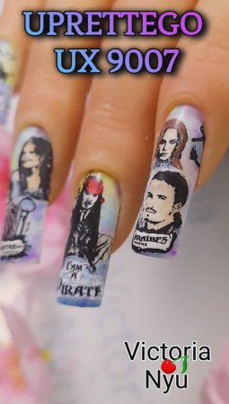 #piratesofthecaribbean #pirates #nails #nailart #stamping #naildesign #стемпинг #uprettego #маникюр