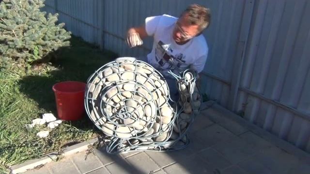 Скульптура из камня.Габион