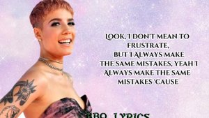 HALSEY - BAD AT LOVE (LYRICAL VIDEO ) LYRICS