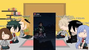Mha reacts to demon slayer(mostly season 2)|| PT.1