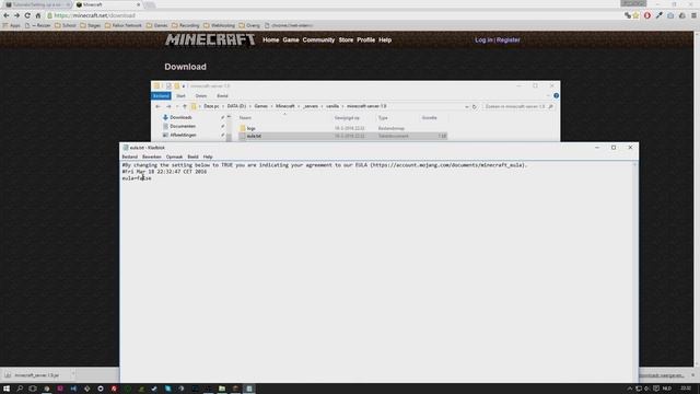 Minecraft Plugin Tutorial - Vanilla/Spigot 1.9 Server Installation смотреть онлайн