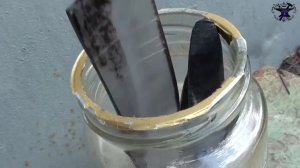 Нашел самый дешевый способ травления металла. Травление в электролите