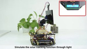 Генератор электричества с солнечной панелью для Arduino от keyestudio