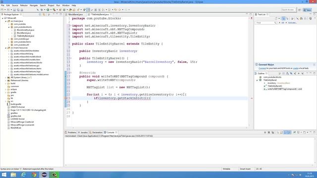 TileEntities - Minecraft Forge Mods programmieren 1.8 [GERMAN/HD] - Forge Modding #27 смотреть онлайн
