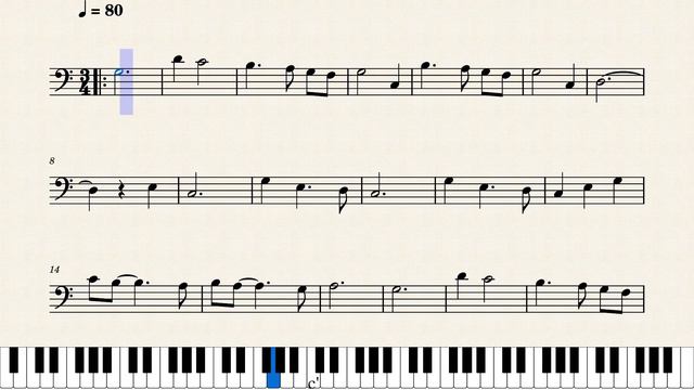 Moon River l Henry Manchini l Cello Sheet Music смотреть онлайн