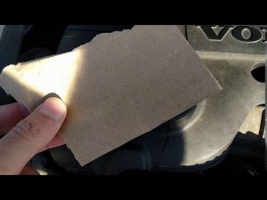 Работа вентиляции картера Volvo S80II 2.5T