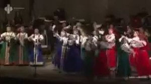 Хор "Денница" - "У ворот сосна зеленая" русская народная песня