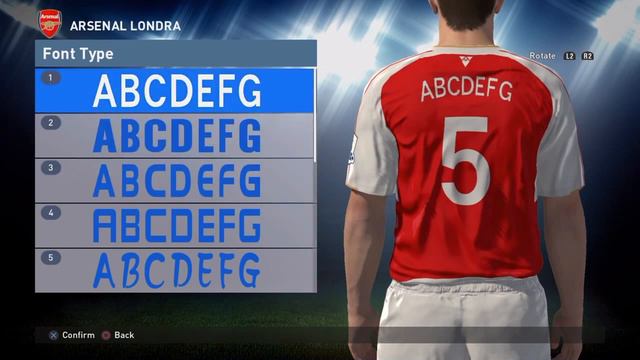 Tutorial editare PES 2016 (PS4) - Arsenal Londra (HD) смотреть онлайн