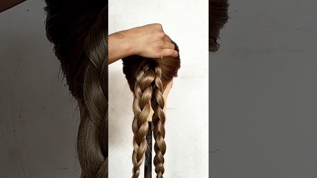 Easy Braid Juda Hairstyle/#shorts #youtubeshortsfeatures #ytshortsindia