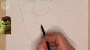 Как нарисовать Халка из Марвел