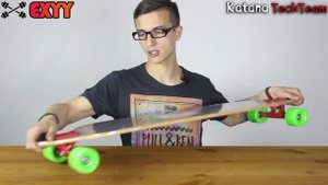Обзор лонгборда Katana от фирмы Tech Team! Самая бюджетная модель на рынке 2019 года!
