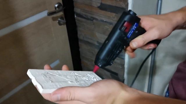 DIY -Гипсовая плитка без грязи и пыли! Decorative tiles, gypsum tile смотреть онлайн