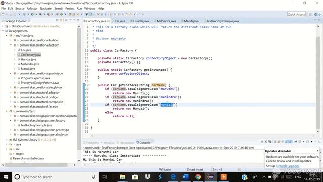 Factory Design Pattern in Java