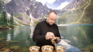 Сеанс исцеления со звуком поющих Чаш.