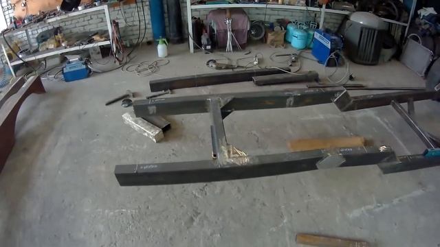 Хот Род Геленджик Зил+Форд#6 Рама готова ,установил пневмо смотреть онлайн