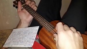 Спят усталые игрушки на укулеле