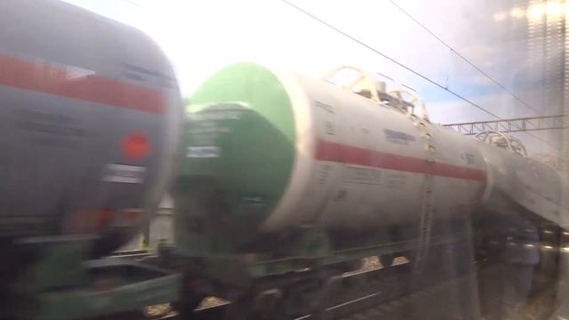 Электропоезд ЭД9МК-0086, участок Казань - Шемордан