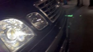 Lexus LX 470 - установили bi-led модули Aozoom A13