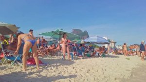 ?? RIO DE JANEIRO BEACH | BARRA DA TIJUCA BEACH | Brazil, Summer 2023 【 4K UHD 】