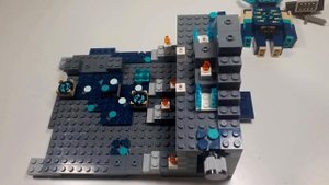 My amazing Minecraft stop motion build - LEGO Minecraft The Deep Dark Battle 21246
