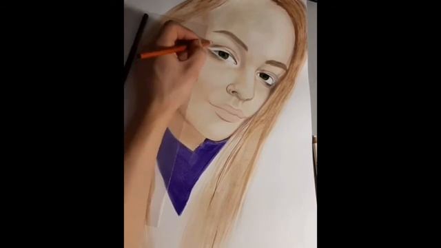 процесс рисования портрета смотреть онлайн