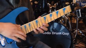 Ibanez RG770DX / David Espinoza shredding at LodoDrumGuy