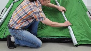 Палатка Ecos автоматическая Saimaa (190+35)*210*120см)