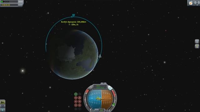 Kerbal Space Program #2 Почти вышел на орбиту! смотреть онлайн