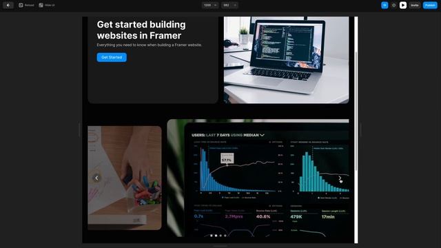 How to Create a Responsive Image Slideshow Component in Framer | Framer Gallery Design Tutorial смотреть онлайн