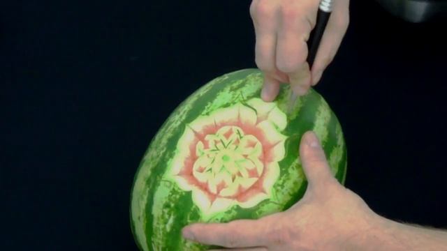 #82 Watermelon bowl for fruit salad / Misa z arbuza na sałatkę owocową смотреть онлайн