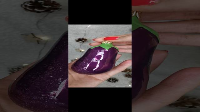 Арт. A2599  Распаковка Формовая игрушка из Польши «Баклажан»