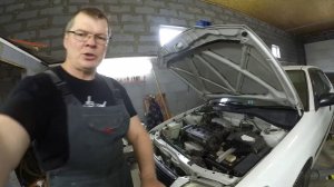Toyota Corona 4A FE замена термостата,установка электроподогрева 220в