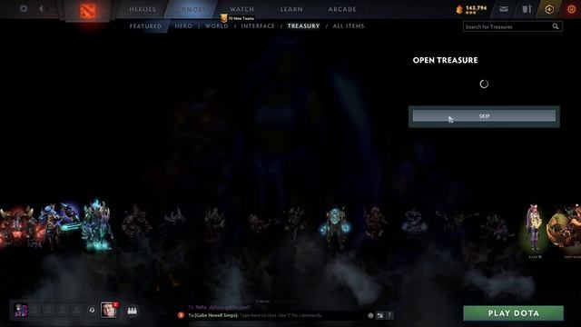 Dota 2 | Collector Cache 2023 60X Opening смотреть онлайн