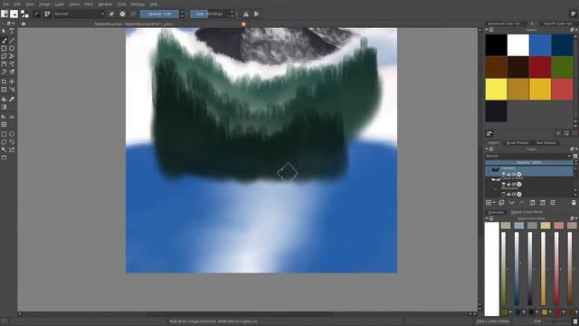Krita meets Bob Ross 11. Happy Accidents (Updated for Krita 4) смотреть онлайн