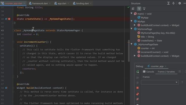 ? First Sample App - Counter App in Flutter on the Test Drive Page! смотреть онлайн