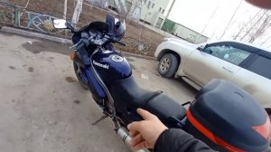 РЕМОНТ МОТО Kawasaki ZZR250 1990 года выпуска