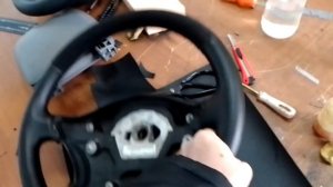 Перетяжка руля без зареза канавок , РЕЗУЛЬТАТ.