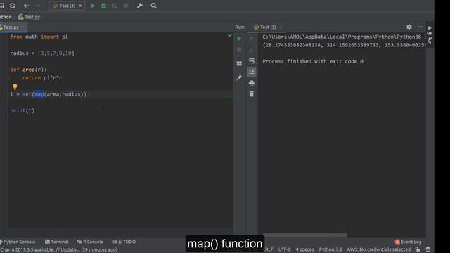 Python Tutorial for Beginners | #11.3 Python Map , Reduce and Filter Functions