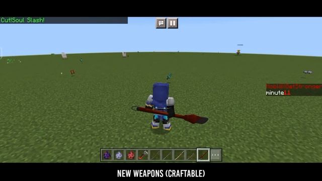 Minecraft Weapon Mod - Ultimate Blades Addon || Craftable Over Power Weapon [1.19 Support] смотреть онлайн