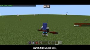 Minecraft Weapon Mod - Ultimate Blades Addon || Craftable Over Power Weapon [1.19 Support]