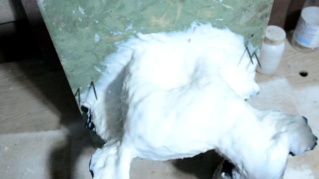 Как сделать силиконовую форму для садовой скульптуры. Ч.2 смотреть онлайн