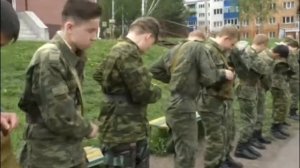 Военно-полевые сборы для учеников. В первой школе проходит подготовка
