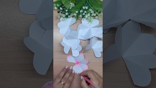 Открытка для мамы. Техника набрызг и 3D букет. смотреть онлайн