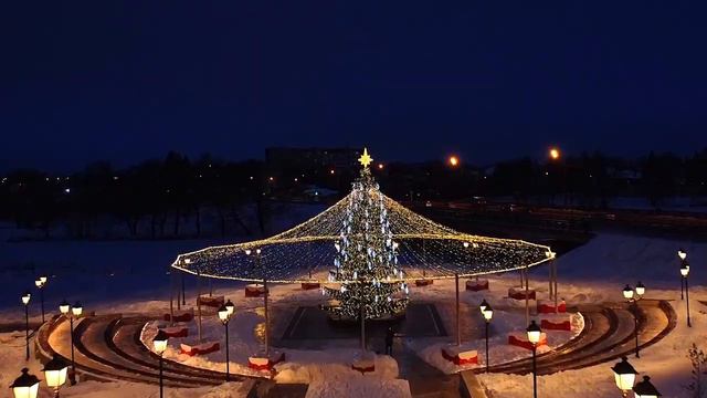 Новогоднее оформление г. Коломна 2023