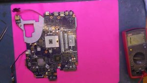 Ремонт LA-7912p от подписчика. Ремонт залитой платы. п. Залукокоаже